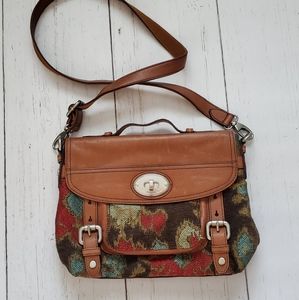 Fossil Vintage Leather Crossbody Bag
